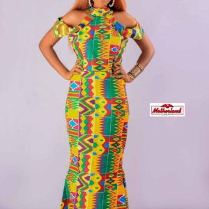 Kente Maxi Dress
