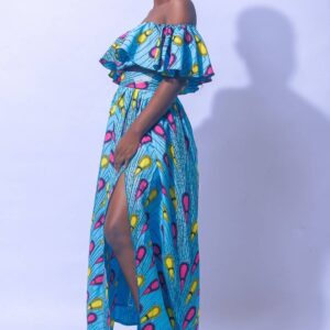 Perfect combo Maxi skirt with fitting top, Elegant and gorgeous maxi dress, African maxi dress, African beautiful Maxi Dress for Women.