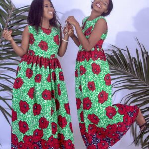 African Maxi Dress for Women, Ankara Clothing made to perfection.