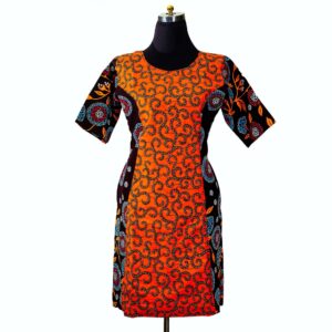 Ankara dress with precious stones, party wear, occasion dress, perfect outfit, African beautiful dress, glittering attracting compliments.