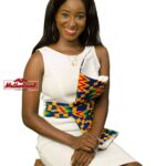 Yellow Scuba Dress with Ankara Waist-Line and Details. African inspired design, perfect finishes and beautiful design for all season.