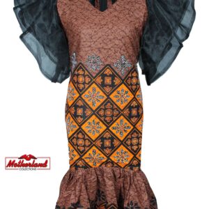 Ankara dress with precious stones, party wear, occasion dress, perfect outfit, African beautiful dress, glittering attracting compliments.