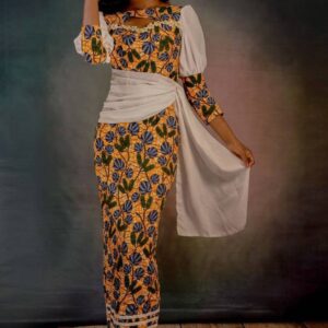 Beautiful Ankara dress, made with Ankara fabric, Ankara designs, Ankara fashion design, Ankara outfit for ladies