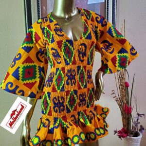 African Maxi Dress for Women, Ankara Clothing, Ankara designs, Ankara outfit, kente fabric, head tie, African fashion