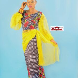 African Maxi Dress for Women, Ankara Clothing, Ankara designs, Ankara outfit, Ladies wear, Ankara gown.