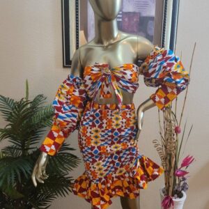 African Dress for Women, Ankara Clothing, Ankara designs, Ankara outfit, Ladies wear, Ankara gown.